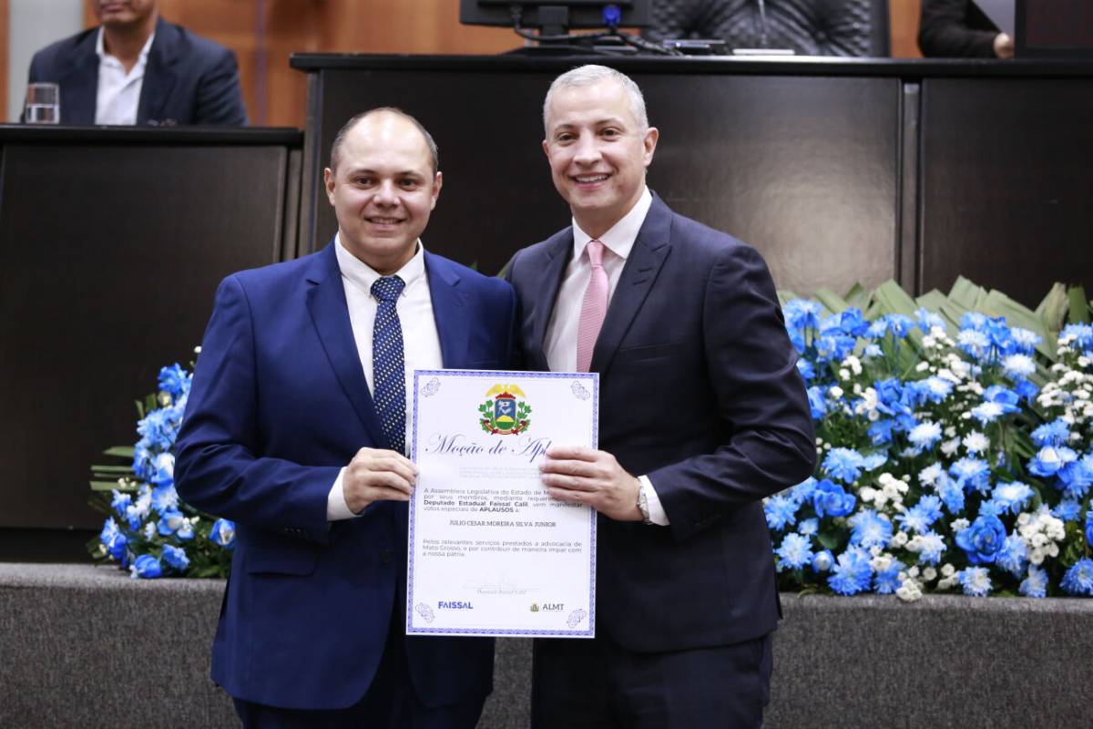 Advogado santo-antoniense recebe homenagem da Assembleia Legislativa de Mato Grosso