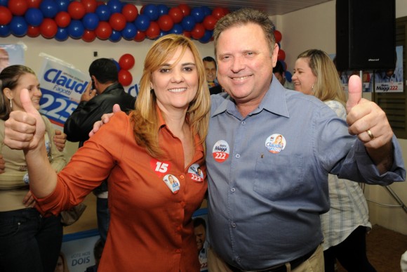 Maggi prestigia lançamento de candidatura de Cláudia Fagotti