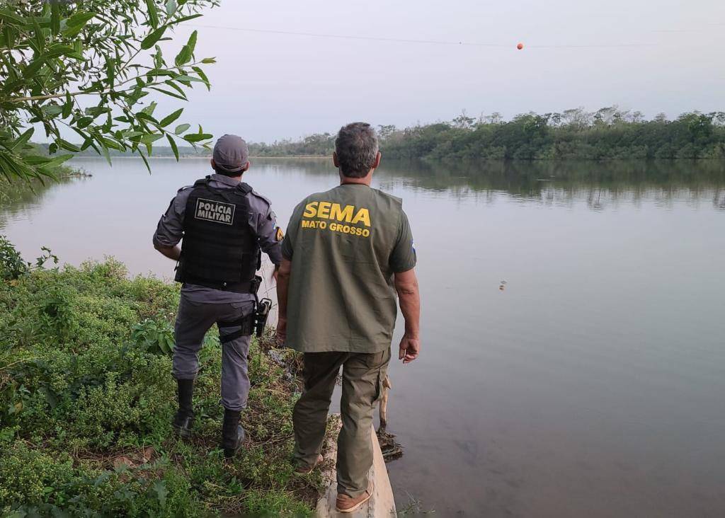 Sema apreende pescado ilegal em Santo Antônio de Leverger