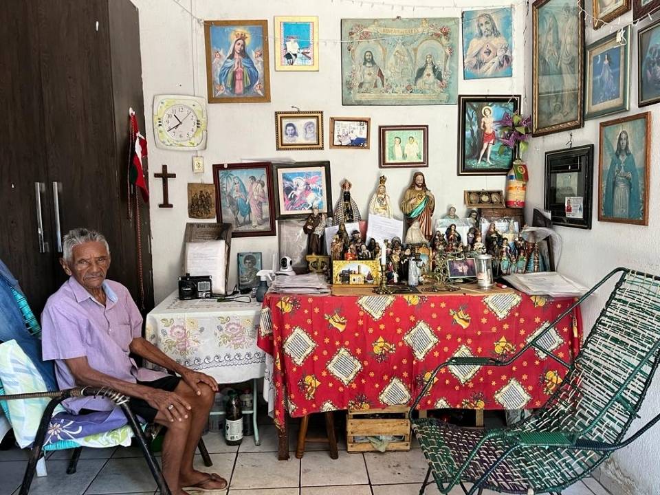 Poconeano é um dos benzedores mais antigos de Cuiabá: 'benzeção é pensamento'