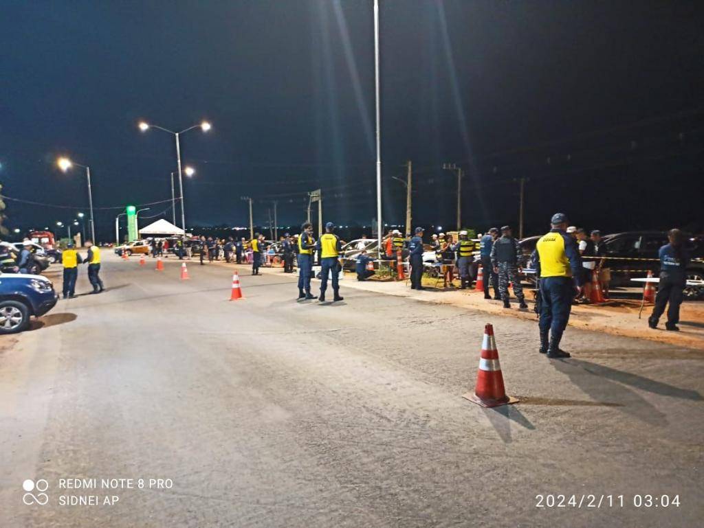 Operação prende 14 motoristas embriagados na rodovia Palmiro Paes de Barros 