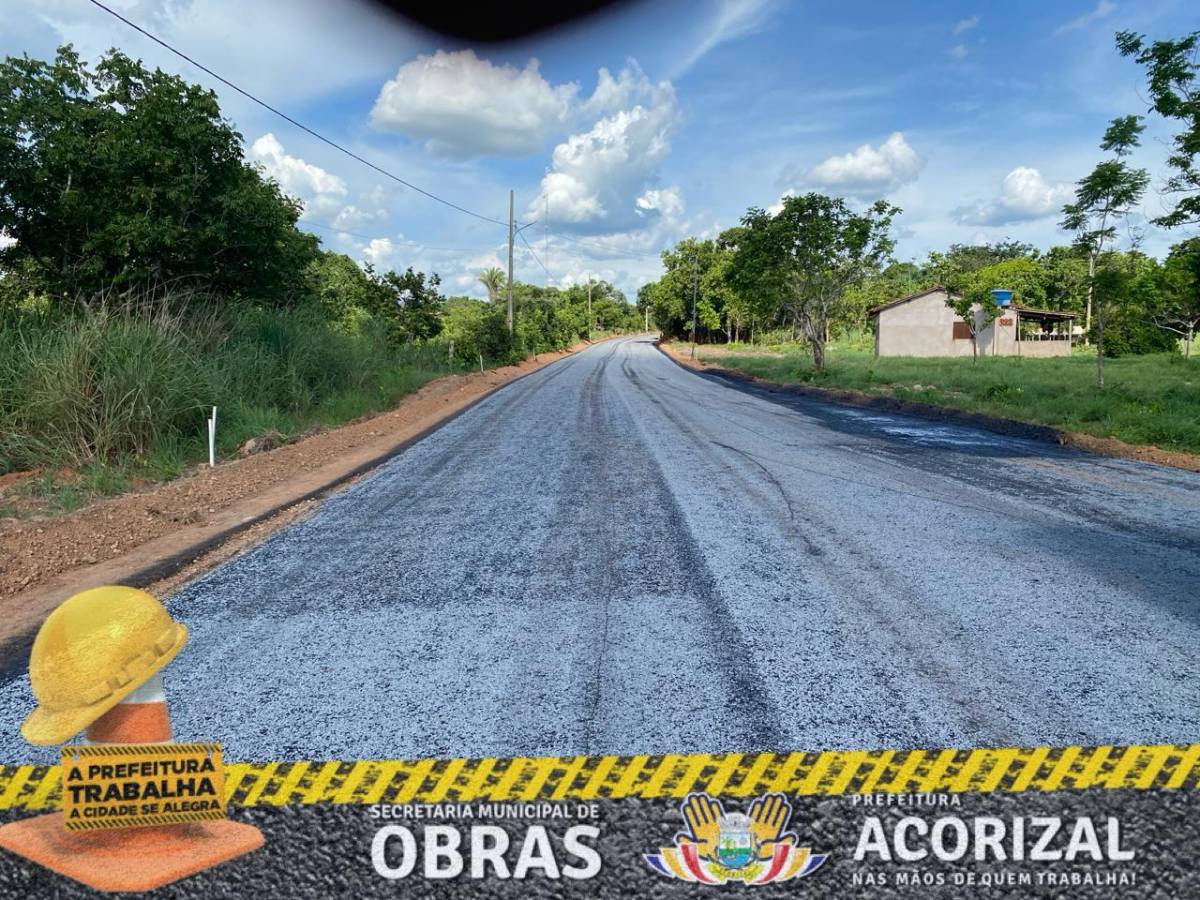 Prefeitura avança em Obras de Pavimentação Asfáltica, elevando o padrão de vida de moradores da Comunidade de Chapéu do Sol 