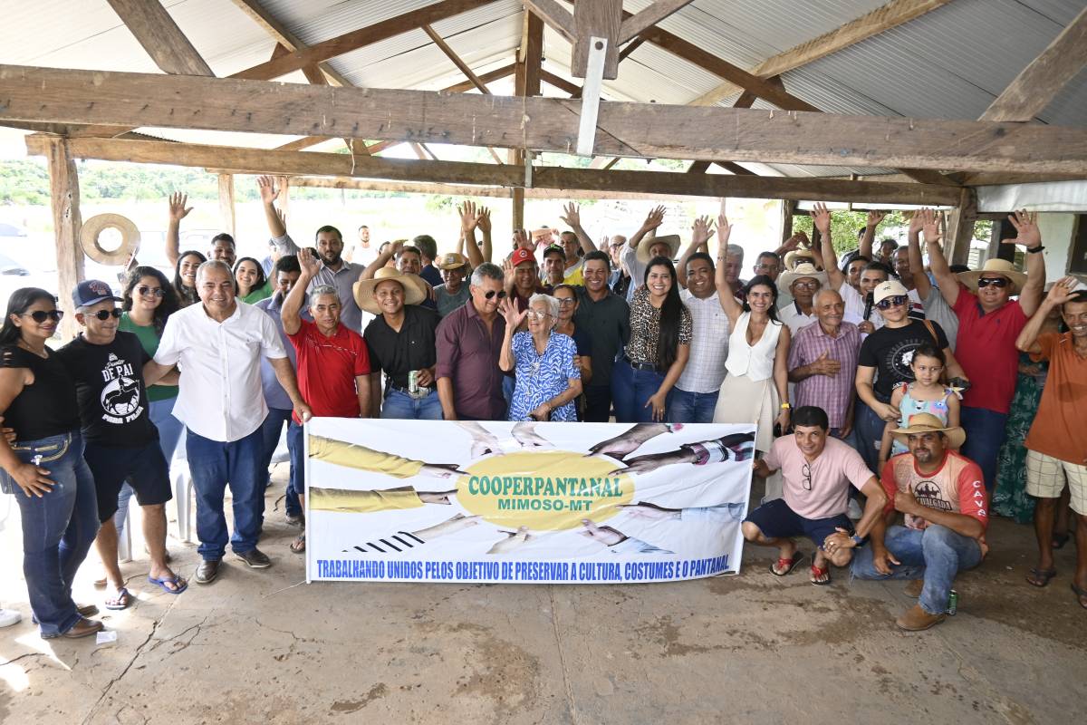 Criadores de gado da CooperPantanal e autoridades reúnem-se para reforçar a cultura e tradição em Mimoso;<VIDEO>