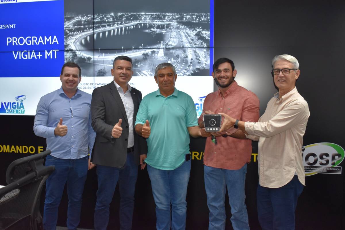 Livramento vai receber câmeras de videomonitoramento através do programa Vigia Mais MT