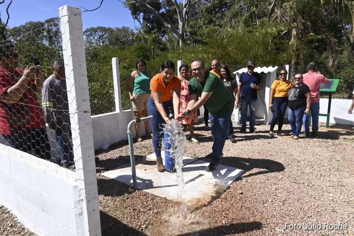 Prefeita Francieli e vereadores inauguram obras para comunidades ribeirinhas de Leverger