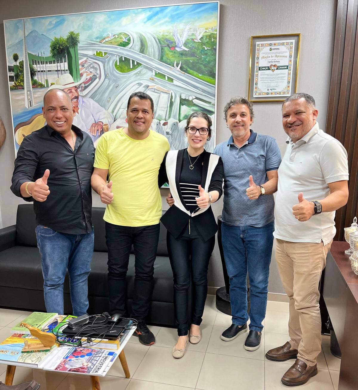 Vereador mais bem votado em 2020, e ex-prefeito se unem em Leverger e se apresentam como candidatos a prefeito e vice