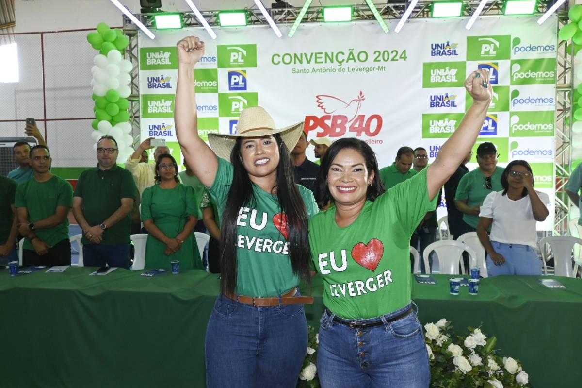 Chapa histórica de duas mulheres é reeditada em Santo Antônio de Leverger
