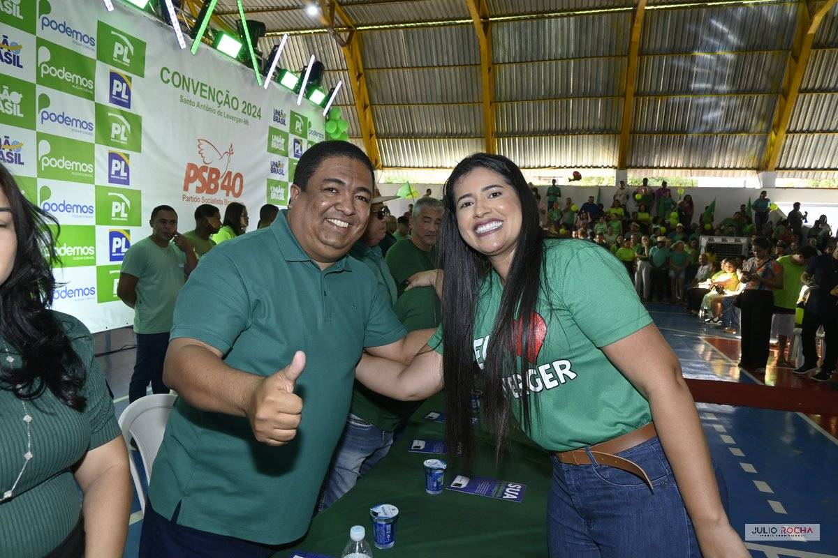 Vereador Rominho reafirma compromisso com o desenvolvimento de Leverger e ganha apoio durante convenção partidária;<VIDEO>