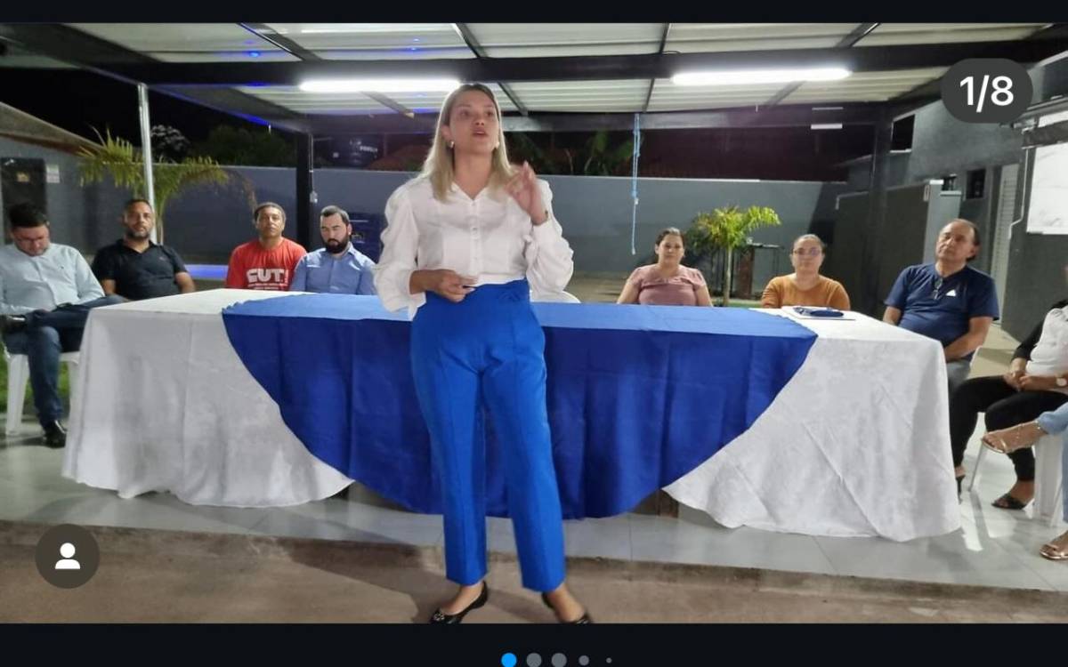 Tayane Castro é confirmada como candidata a prefeita de Santo Antônio de Leverger