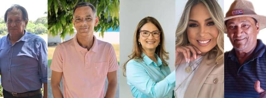 Em Barão de Melgaço cinco candidatos vão disputar a eleição para prefeito, duas mulheres e três homens no páreo
