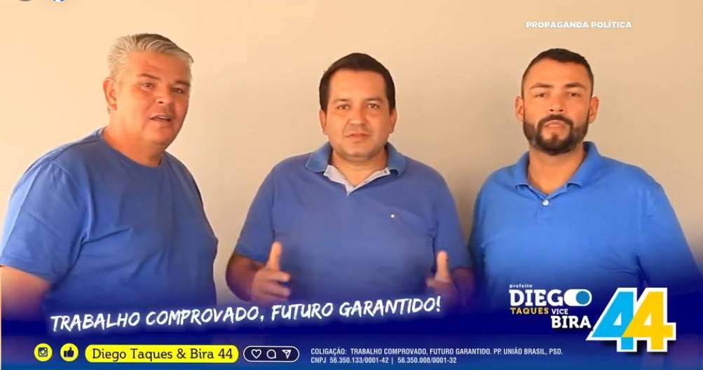 Diego Taques lança nova fase política em Acorizal ao lado de Vice e ex-Prefeito Meraldo, focando sua reeleição em Gestão de Continuidade