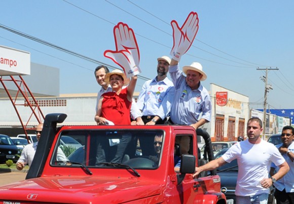 Dilma será vitoriosa no 1º turno, afirma Maggi