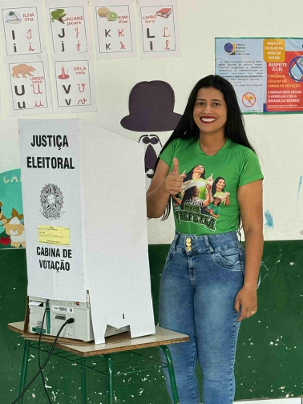 Prefeita Francieli é reeleita com votação histórica de 69% e com quase 6.500 votos de diferença para ex-primeira-dama