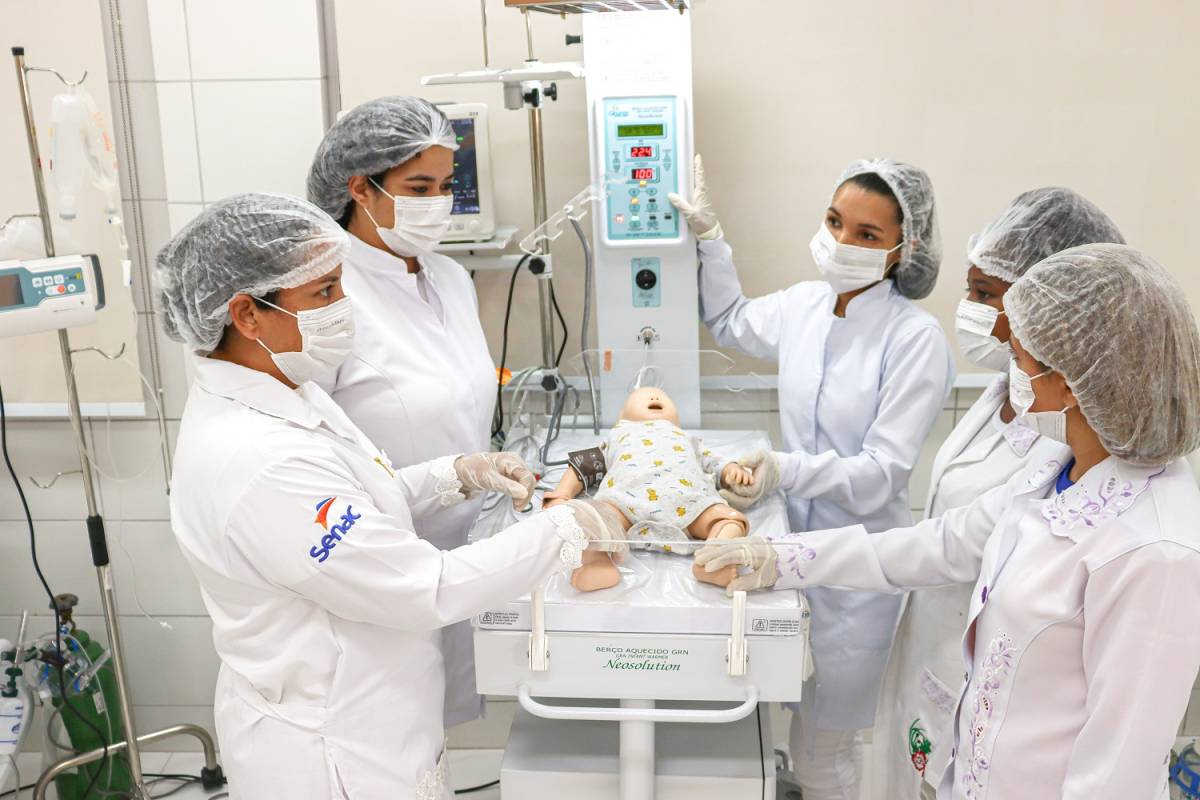 Senac abrirá 180 vagas gratuitas para curso de Técnico em Enfermagem
